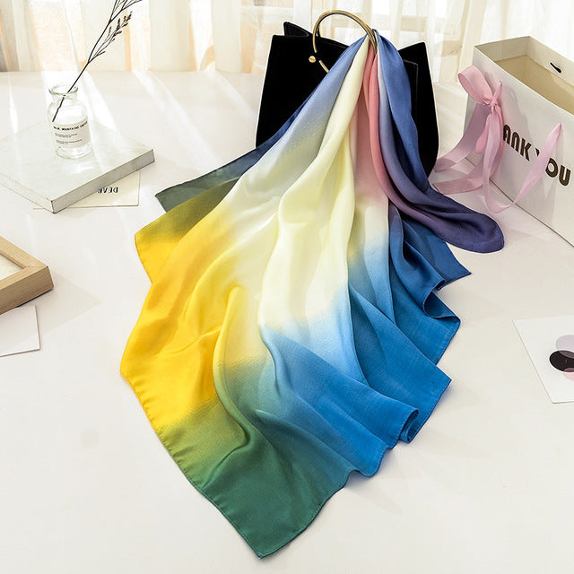 Colorful scarves for women