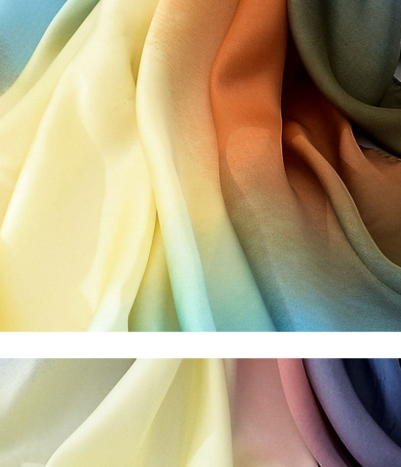 Colorful scarves for women