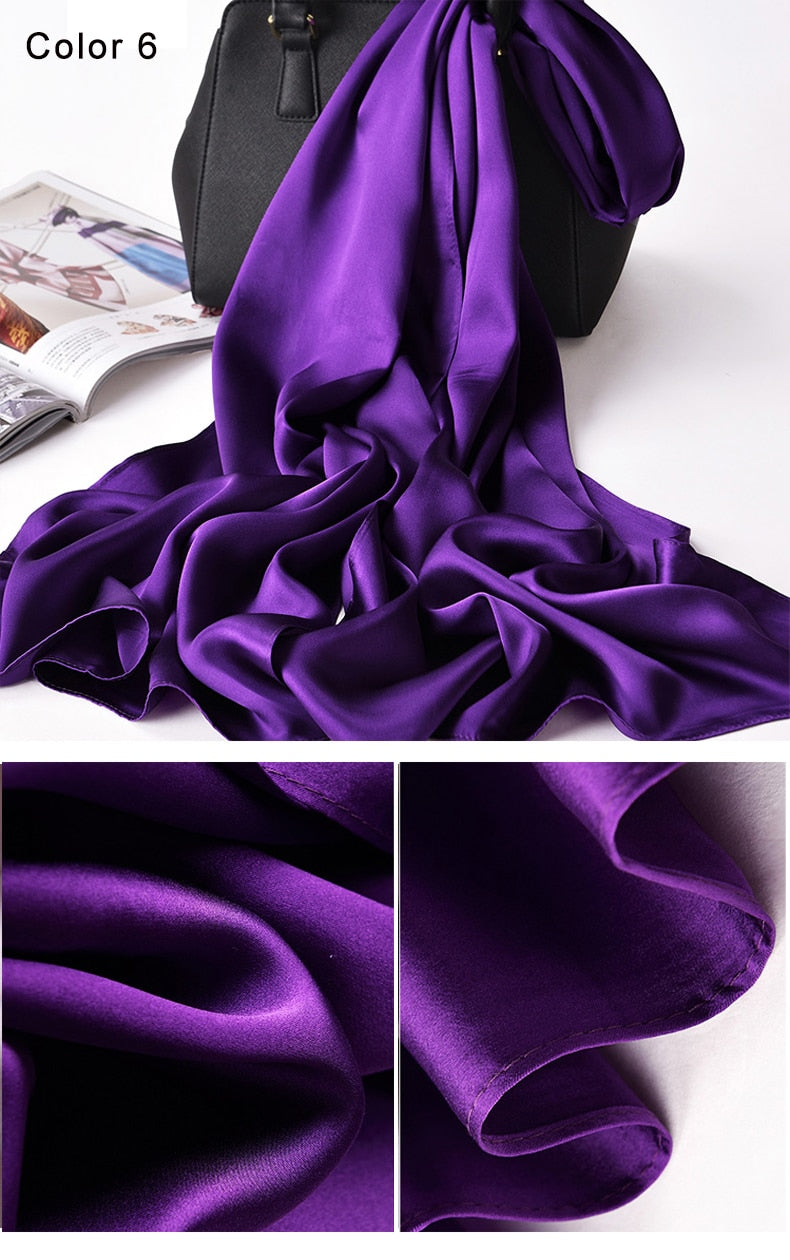 100% Real Silk scarves