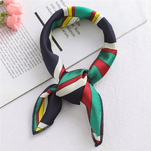 Colorful scarves for hair