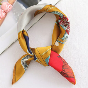 Colorful scarves for hair