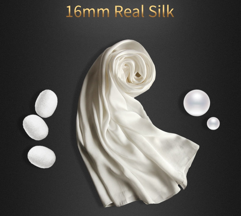 100% Real Silk scarves